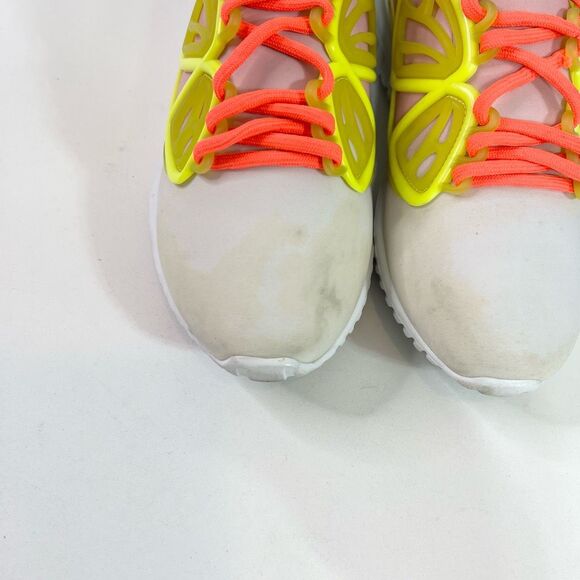 Sophia Webster Sneakers Womens 40 Multicolor Leather Trimmed Fly-by Low Top - Picture 6 of 12